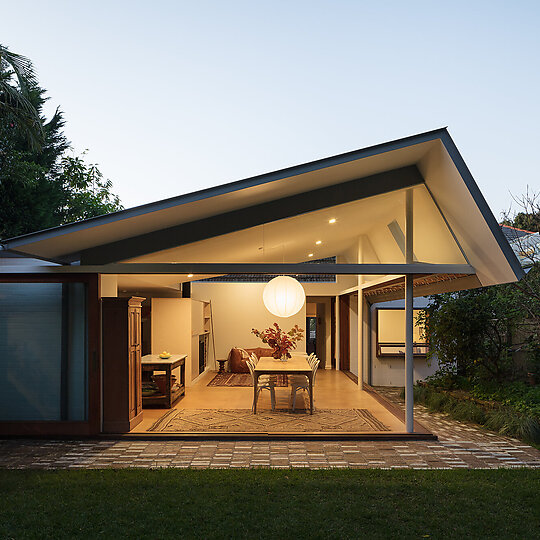 Interior photograph of House for BEES by ClintonWeaver