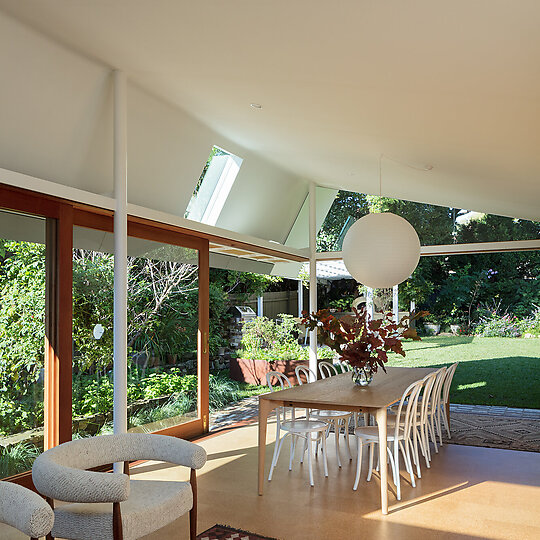 Interior photograph of House for BEES by ClintonWeaver