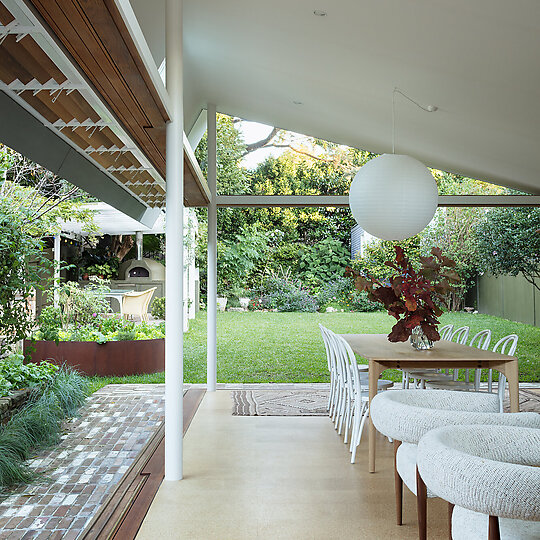 Interior photograph of House for BEES by ClintonWeaver