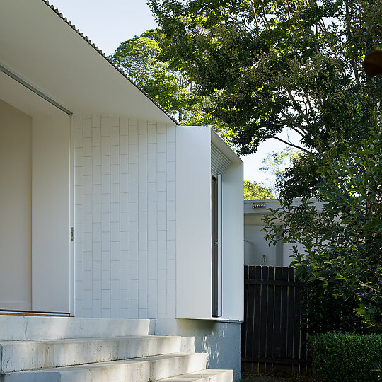 Interior photograph of DP House by Clinton Weaver