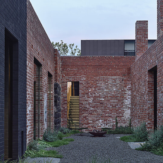 Interior photograph of Ackmans House by Derek Swalwell