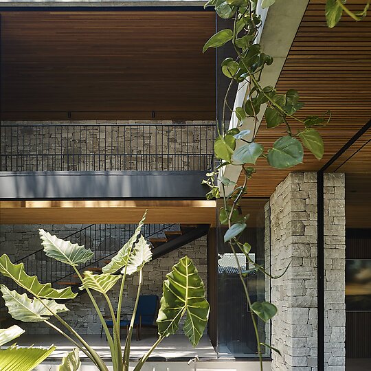 Interior photograph of Hudson House by Anson Smart