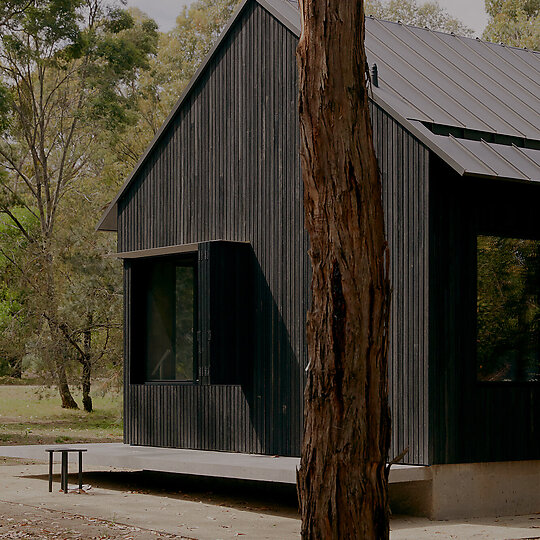 Interior photograph of Bittern Cabin by Ben Moynihan