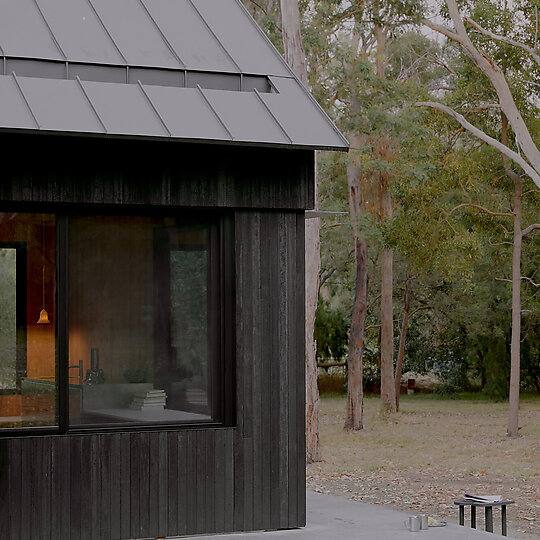 Interior photograph of Bittern Cabin by Ben Moynihan