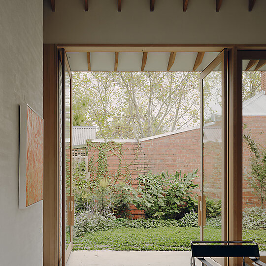 Interior photograph of Corymbia by Tom Ross