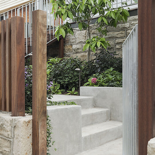 Interior photograph of House in Lilyfield by Tom Ferguson Photography