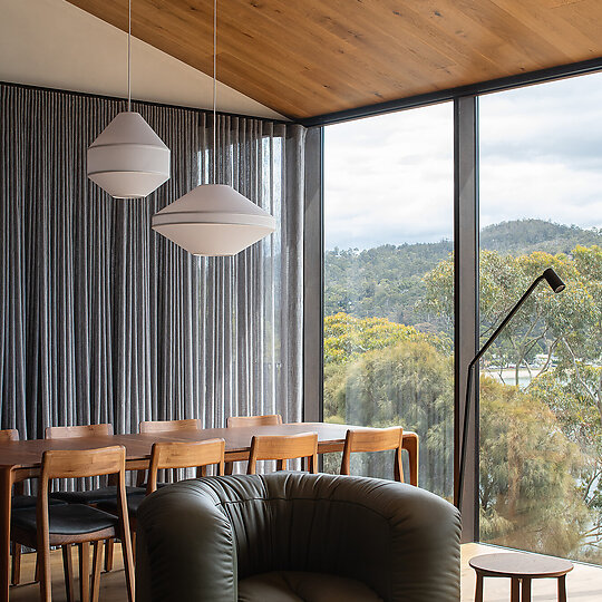 Interior photograph of Skellig House by Anjie Blair