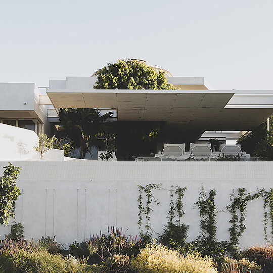 Interior photograph of City Beach House by Givlio Aristide