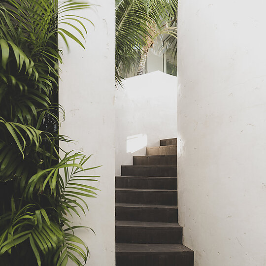 Interior photograph of City Beach House by Givlio Aristide