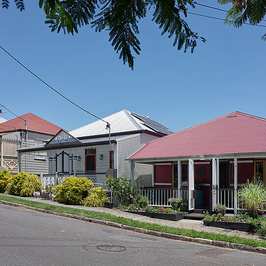 Interior photograph of Verandah Terraces by Christopher Frederick Jones