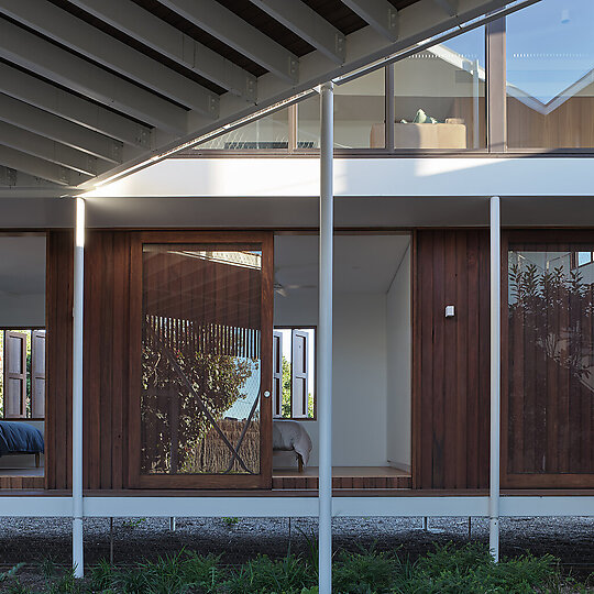 Interior photograph of Blok Belongil by Christopher Frederick Jones