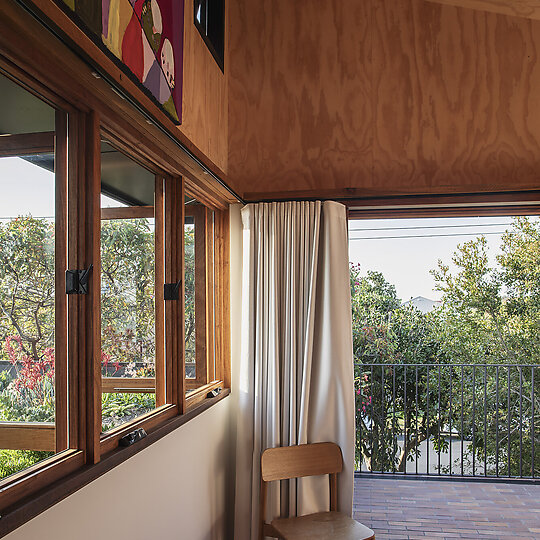 Interior photograph of Olive Tree House by Justin Aaron