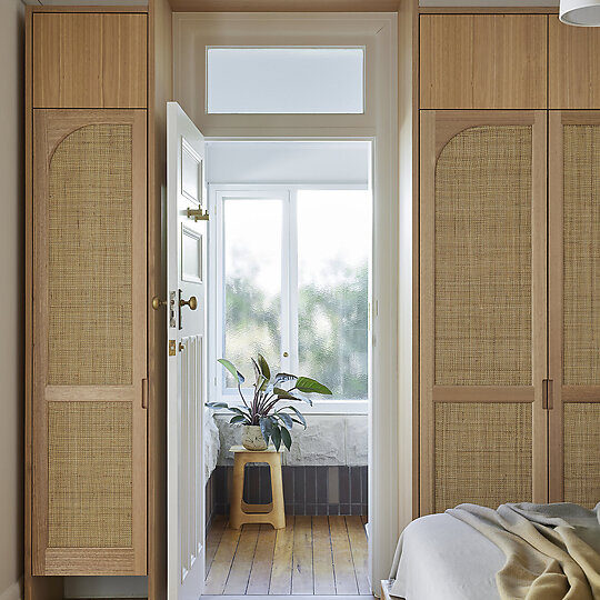 Interior photograph of Courtyard House by Pablo Veiga