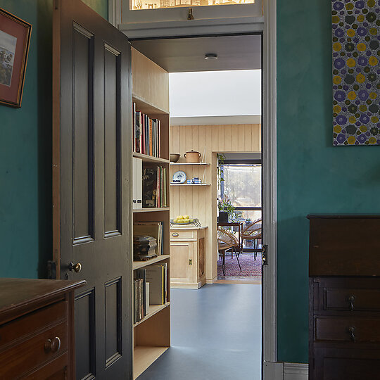 Interior photograph of East Street House by Jack Lovel