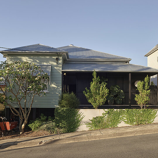 Interior photograph of Niwa House by Toby Scott