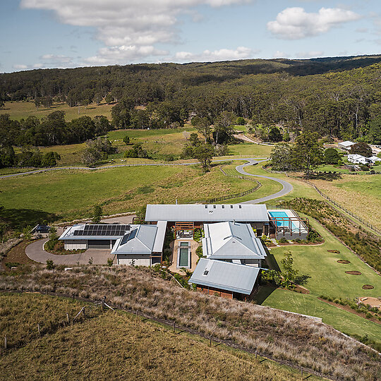 Interior photograph of Kiamba Valley Farmhouse by Andy Macpherson