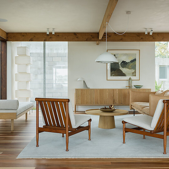 Interior photograph of Blue Mountains House by Clinton Weaver