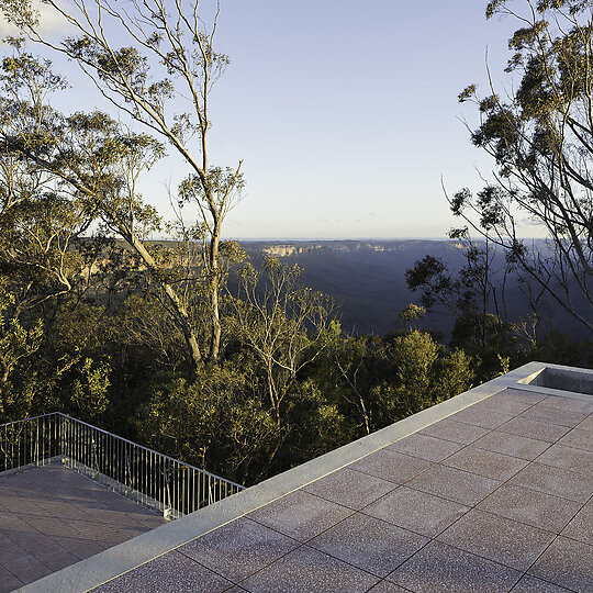 Interior photograph of Blue Mountains House by Clinton Weaver