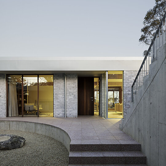 Interior photograph of Blue Mountains House by Clinton Weaver