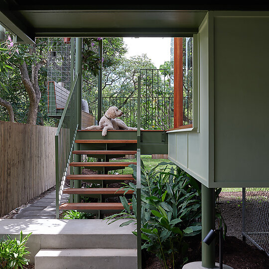 Interior photograph of Coorparoo Renovation by Christopher Frederick Jones