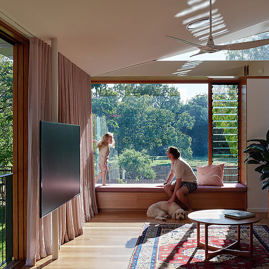 Interior photograph of Coorparoo Renovation by Christopher Frederick Jones