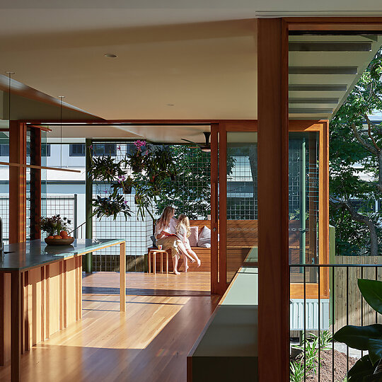 Interior photograph of Coorparoo Renovation by Christopher Frederick Jones