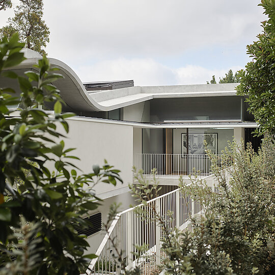 Interior photograph of Mosman House by Anson Smart