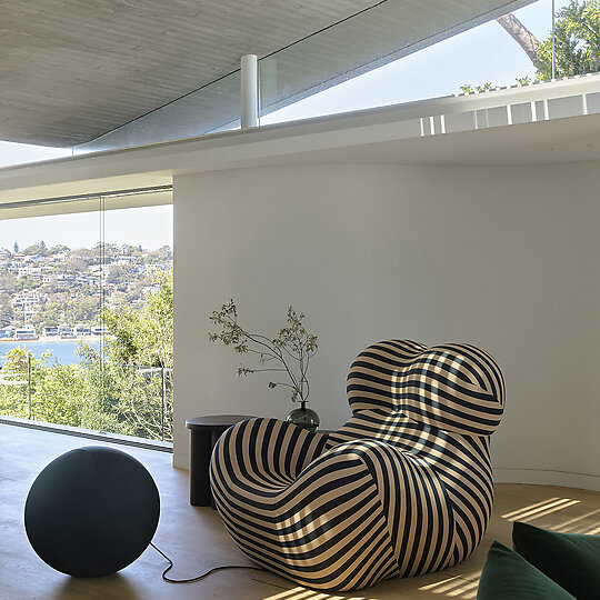 Interior photograph of Mosman House by Anson Smart