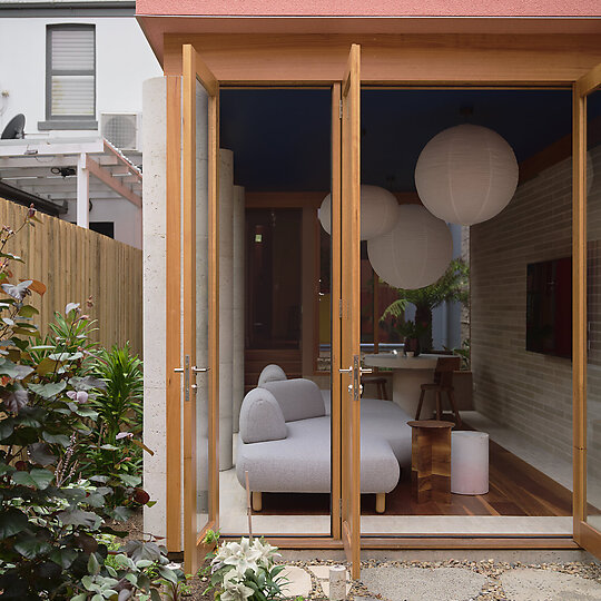 Interior photograph of House in Surry Hills by Martin Siegner