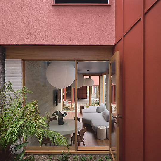 Interior photograph of House in Surry Hills by Martin Siegner