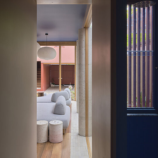 Interior photograph of House in Surry Hills by Martin Siegner