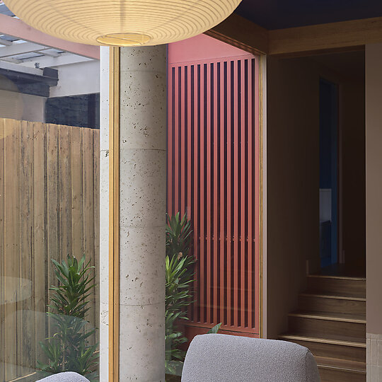 Interior photograph of House in Surry Hills by Martin Siegner