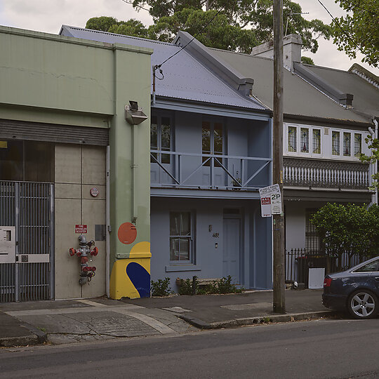 Interior photograph of House in Surry Hills by Martin Siegner