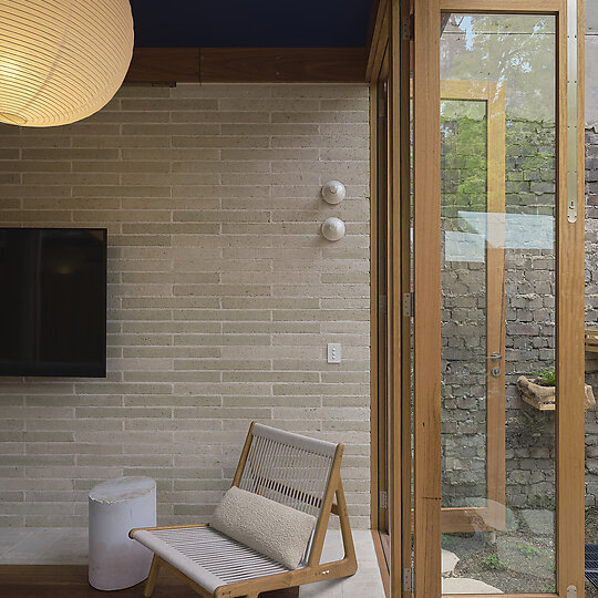 Interior photograph of House in Surry Hills by Martin Siegner