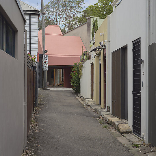 Interior photograph of House in Surry Hills by Martin Siegner