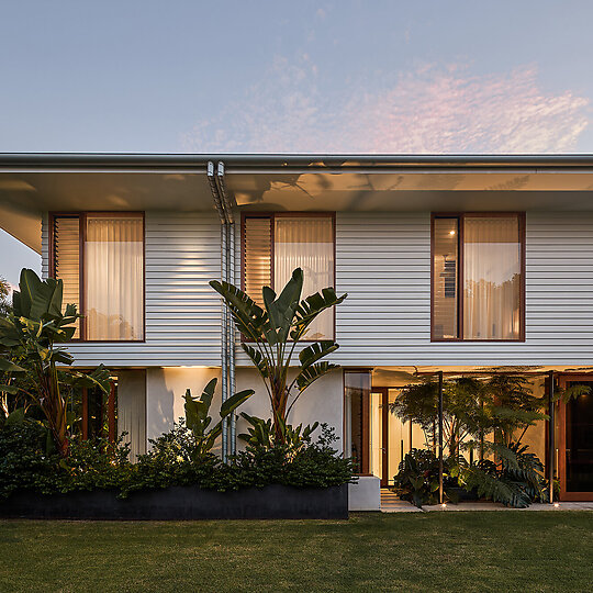 Interior photograph of Birkalla House by Andy Macpherson