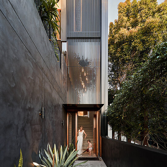 Interior photograph of Birkalla House by Andy Macpherson