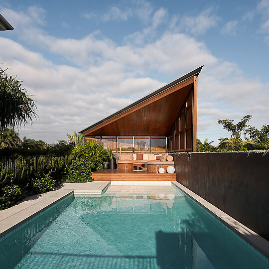 Interior photograph of Birkalla House by Andy Macpherson