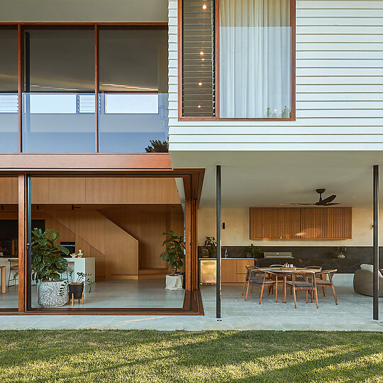 Interior photograph of Birkalla House by Andy Macpherson