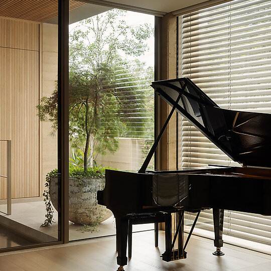 Interior photograph of St Kilda Residence by Timothy Kaye