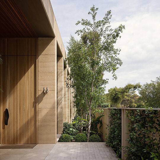 Interior photograph of St Kilda Residence by Timothy Kaye