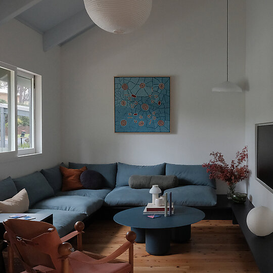 Interior photograph of House in Narrawallee by Cameron Deynzer