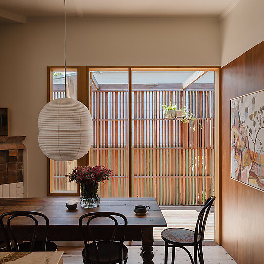 Interior photograph of Aru House by Clinton Weaver