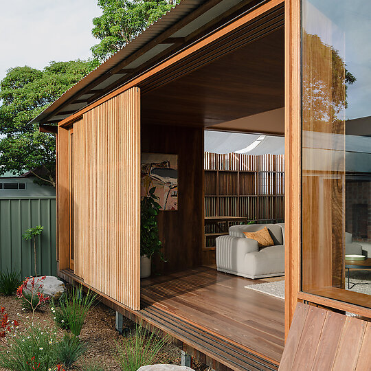 Interior photograph of Aru House by Clinton Weaver