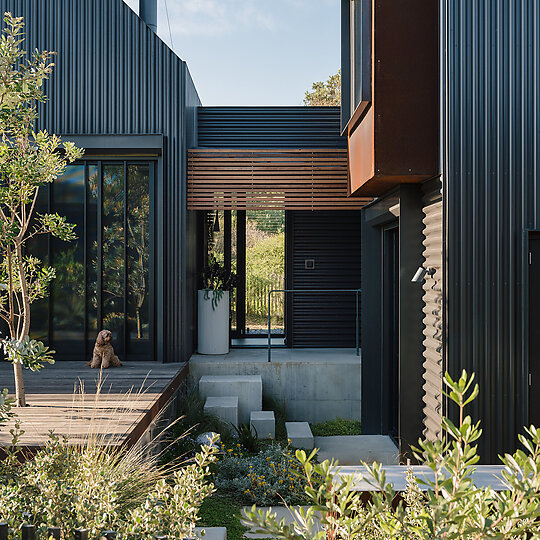 Interior photograph of Culburra Beach House by Clinton Weaver