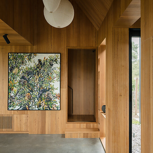 Interior photograph of Culburra Beach House by Clinton Weaver