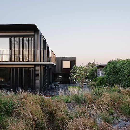 Interior photograph of Culburra Beach House by Clinton Weaver