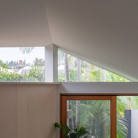 Interior photograph of House MA by Dylan Slattery