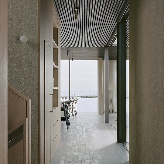 Interior photograph of House on the Bay by Rory Gardiner