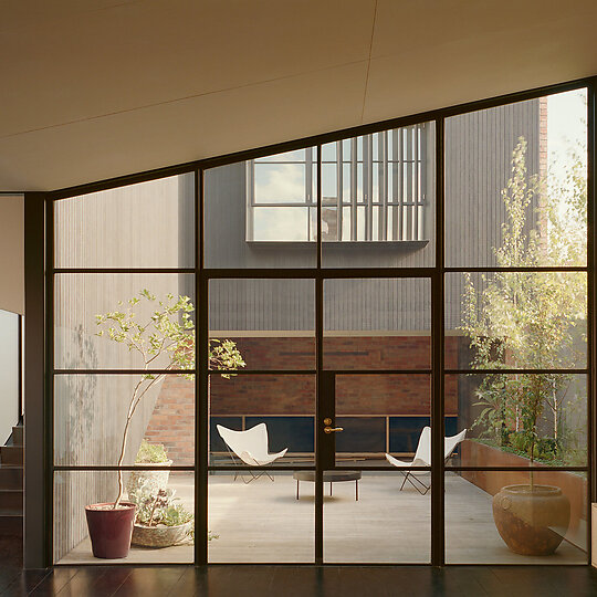 Interior photograph of House B by Pier Carthew